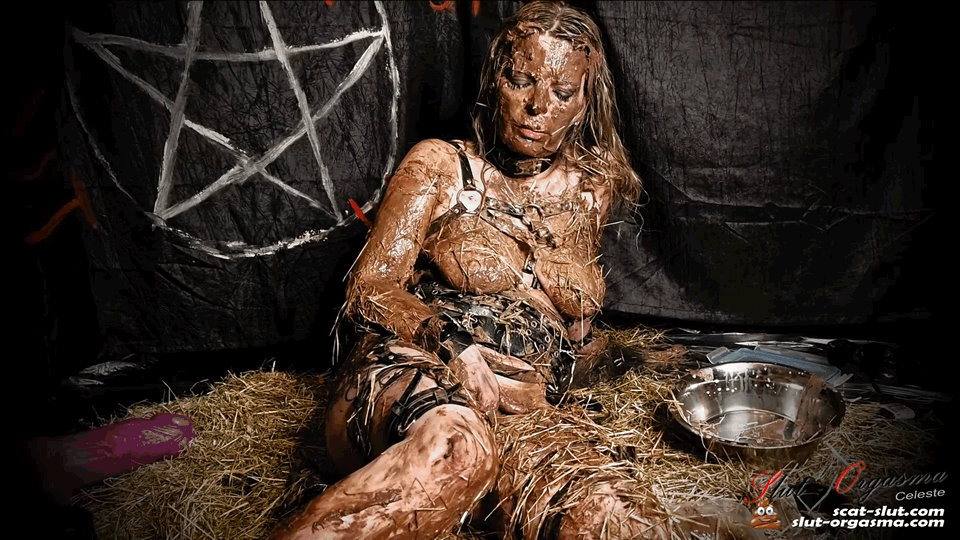 Scat Slut Celeste - Discord Community Fetish Whore, Stinking Poop Smearing and Submissive Torture Picture